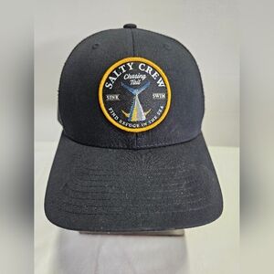 Salty Crew Black Cap